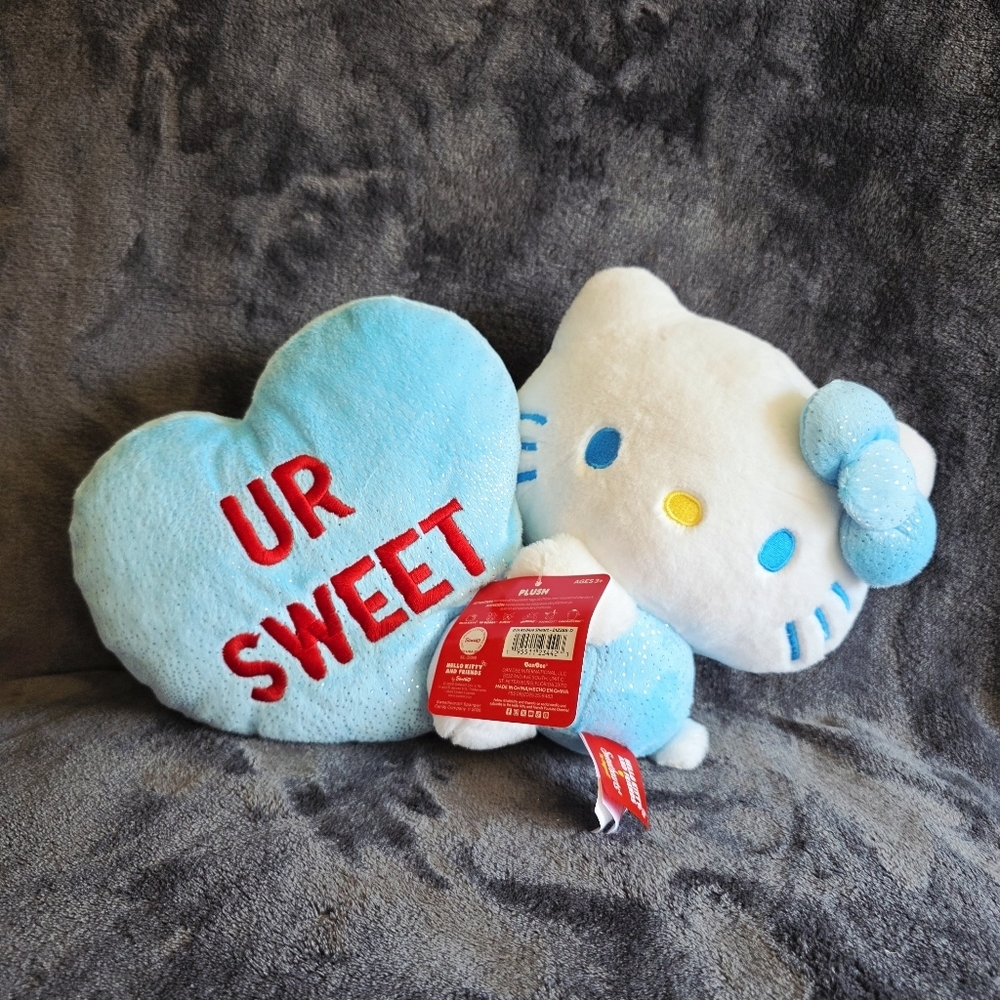 New Sanrio Valentine's day 2026 Hello Kitty with heart Sweethearts Plush toy